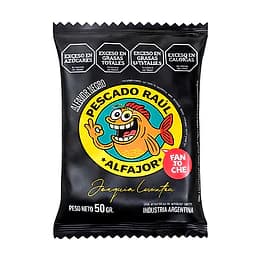 Alfajor Pescado Raul Negro