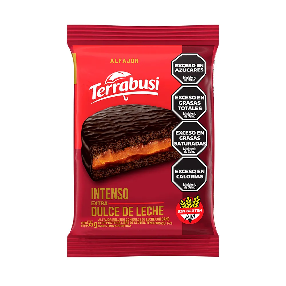 Alfajor Terrabusi Sin Gluten DDL