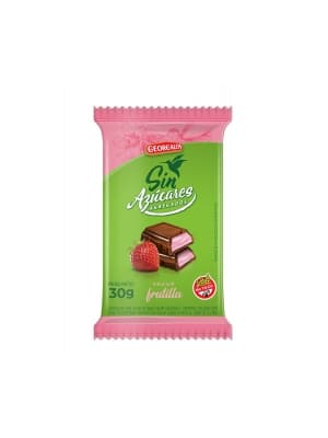 Chocolate Georgalos Sin Tacc Sabor Frutilla