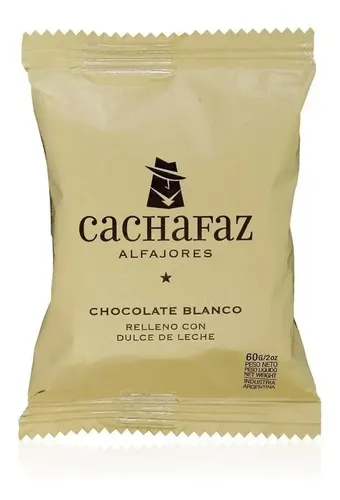 Alfajor Cachafaz Blanco