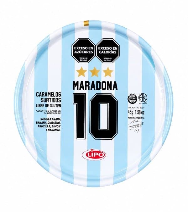 Lata Maradona C/Caramelos